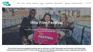 Into Film Festival - Into Film
