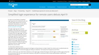 Blog 2015 - Simplified login experience for remote users debuts April 9