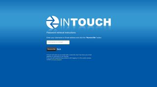 InTouch Login Page - Production - InTouch Follow-Up