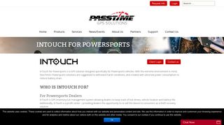 InTouch GPS for Powersports - Theft Recovery - Vehicle Tracking
