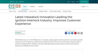Latest Intoxalock Innovation Leading the Ignition Interlock Industry ...
