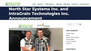 North Star Systems Inc. and IntraGrain Technologies Inc ...