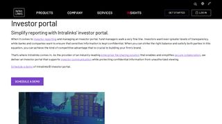 Investor portal | Intralinks