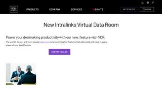New Intralinks Virtual Data Room | Intralinks