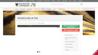 Intramurals at Dal - Dalhousie University