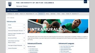 Intramurals | UBC Recreation