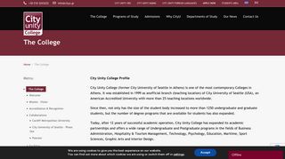 The College | City Unity