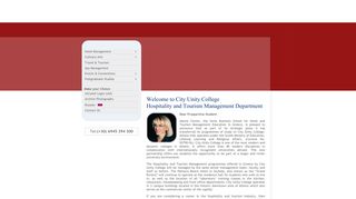 City Unity College, Hotel and Hospitality Management Studies