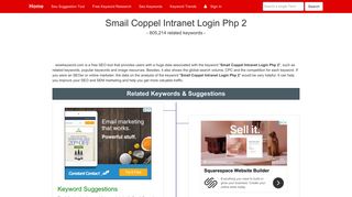 Smail Coppel Intranet Login Php 2 - wowkeyword.com