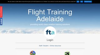 Login | HOME - Flight Training Adelaide