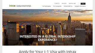 Intrax Global Internships