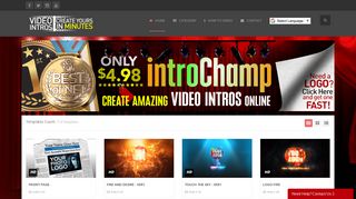 IntroChamp: Video Intro Maker Online
