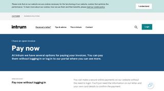 Pay now | Intrum