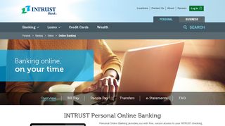 Personal Online Banking | INTRUST Bank