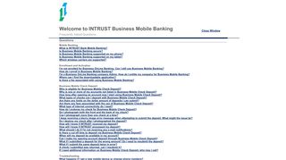INTRUST Business Mobile Banking