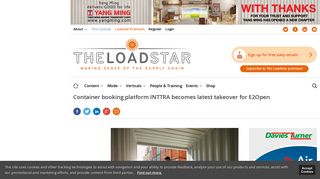 Container booking platform INTTRA becomes latest takeover for ...