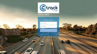 Ctrack Online Login