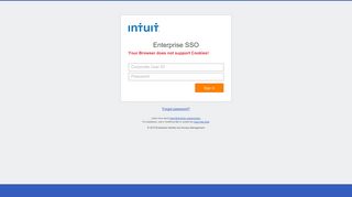 Enterprise SSO - Intuit