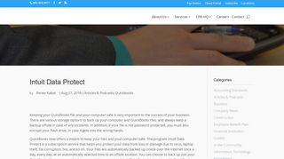 Intuit Data Protect - Hawkins Ash CPAs