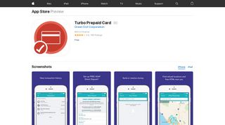 Turbo Prepaid Card on the App Store - iTunes - Apple