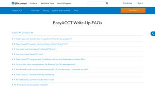 EasyACCT Frequently Asked Questions - Intuit ProConnect