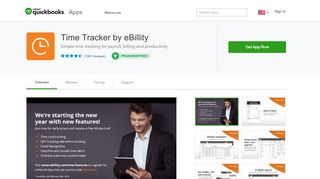 Time Tracker by eBillity - QuickBooks App Store - Intuit
