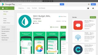 Mint: Budget, Bills, Finance - Apps on Google Play