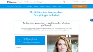 ProConnect Tax Online Pricing for Individuals & Businesses | Intuit