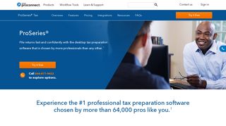 Professional Tax Software | Tax Preparation Software | Intuit ProSeries