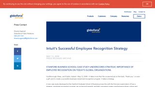 Intuit's Successful Employee Recognition Strategy | Globoforce ...