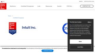 Intuit Inc. - Great Place To Work United States