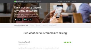 mobile app - QuickBooks Payroll - Intuit