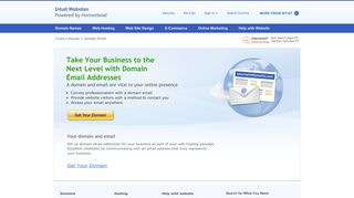 Domain email hosting for your business - Intuit Websites