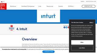 Intuit Inc - Great Place To Work United States
