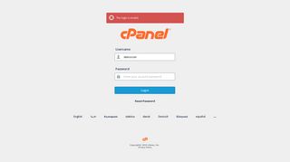 cPanel Demo - Free Control Panel Demo (CPanel) - cPanel & WHM