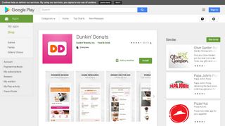 Dunkin' Donuts - Apps on Google Play