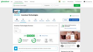 Inventum Technologies Reviews | Glassdoor.co.in