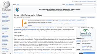 Inver Hills Community College - Wikipedia