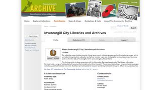Invercargill City Libraries and Archives | The Community Archive