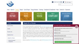 Apply for a House - Cloch Housing Association