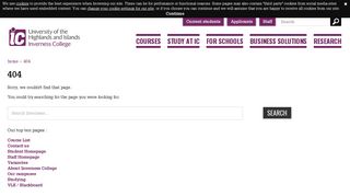 Study at IC - Apply - Inverness College UHI - University of the ...