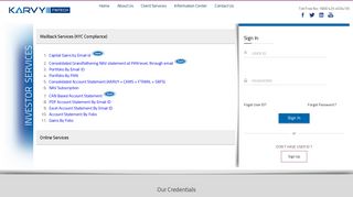 Karvy Mutual Fund Services - KarvyMFS