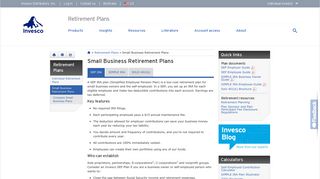 Invesco - Small Business Retirement Plans - Retirement Plans