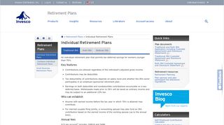 Invesco - Individual Retirement Plans - Retirement Plans