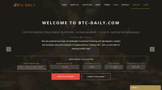 BTC-Daily.com - Bitcoin & Ethereum Cryptocurrency Investment ...
