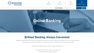 Online Banking | Investar Bank