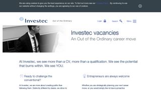 Vacancies at Investec - South Africa | Investec