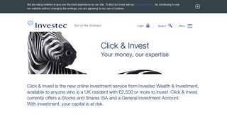 Click & Invest - Investec