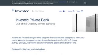 Private Banking | Award Winning Private Banking | Investec Private ...