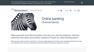 Online Banking - Channel Islands - Investec